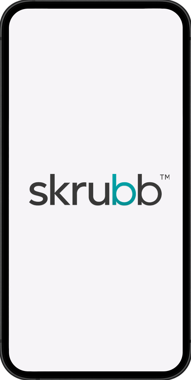 Skrubb mobile app preview